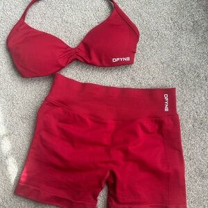 Women's Crimson Dfyne Set